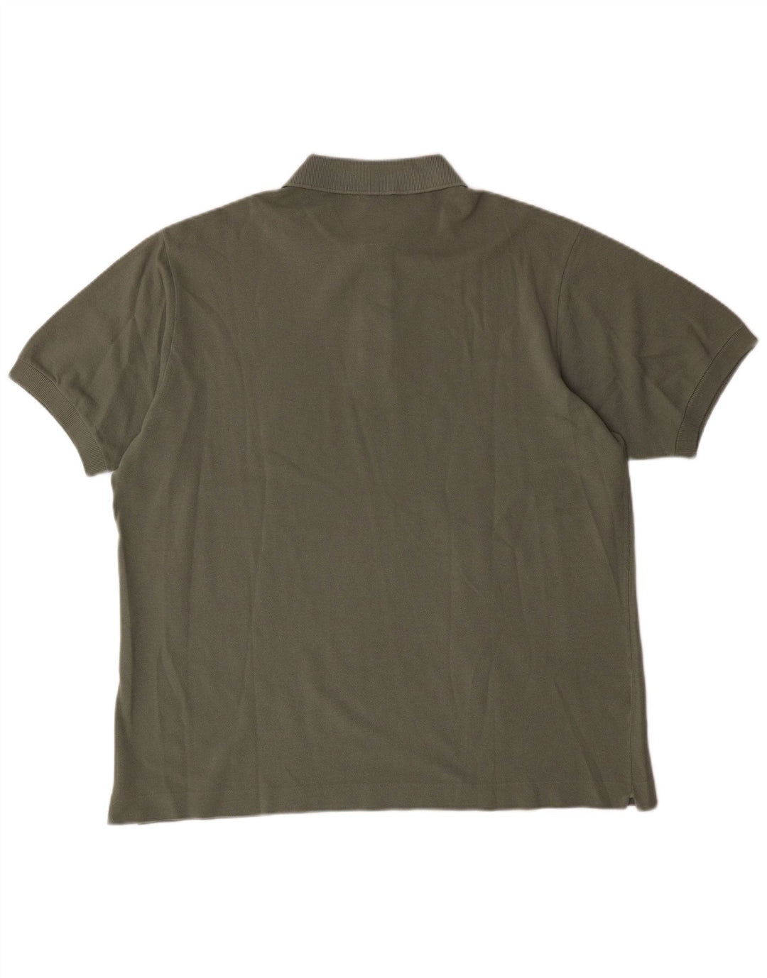 Мужская рубашка-поло Lacoste, размер 5, большой размер, цвет хаки, хлопок