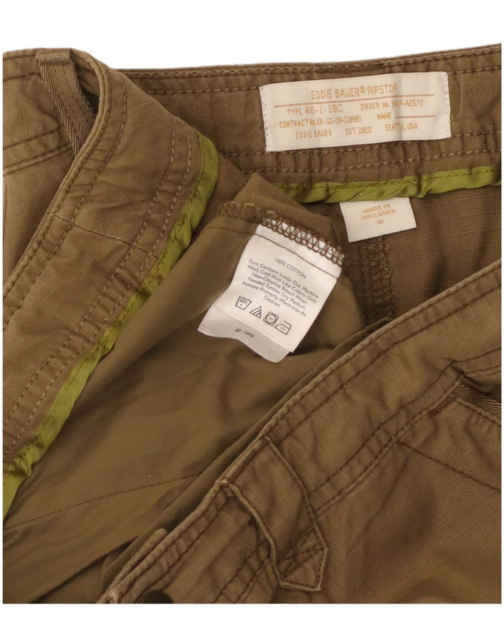 Женские шорты карго Eddie Bauer, США 16, 2XL, W40, хаки, хлопок