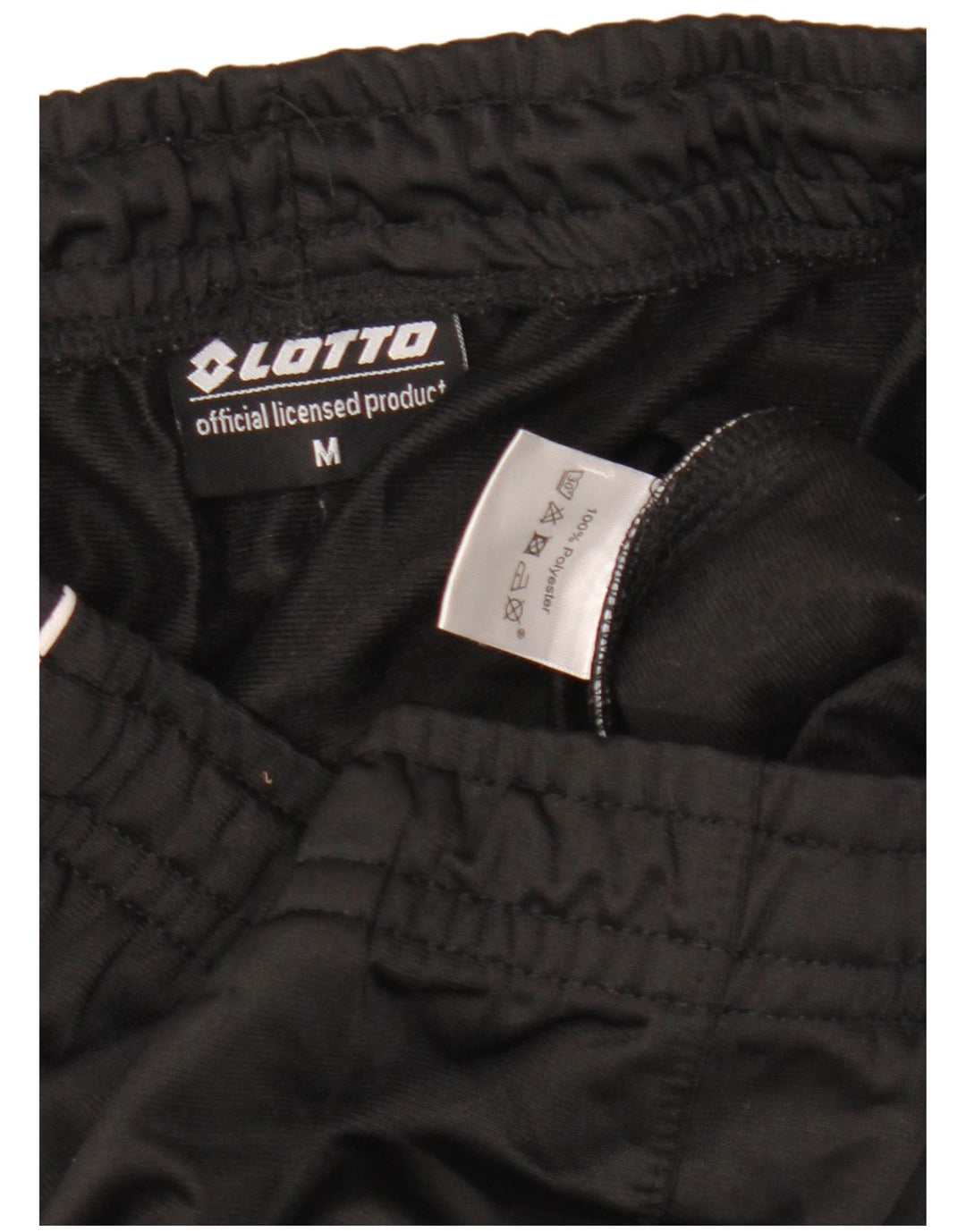 Мужские спортивные брюки Lotto, средний черный полиэстер