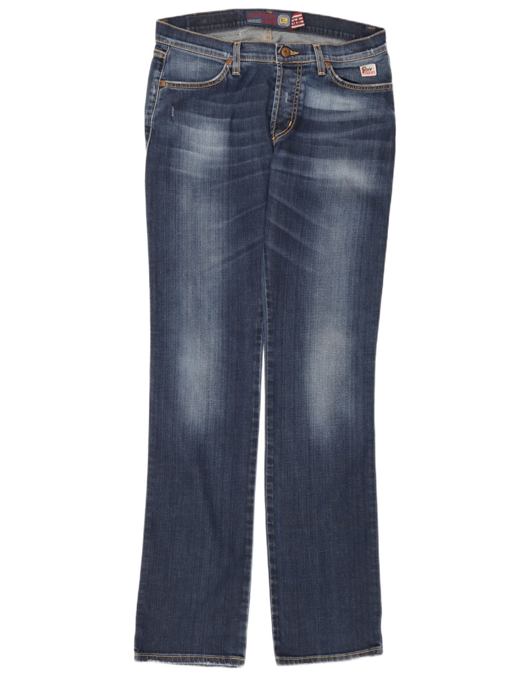Женские джинсы Bootcut Roy Rogers IT 46, большие W32 L36, синие, хлопок