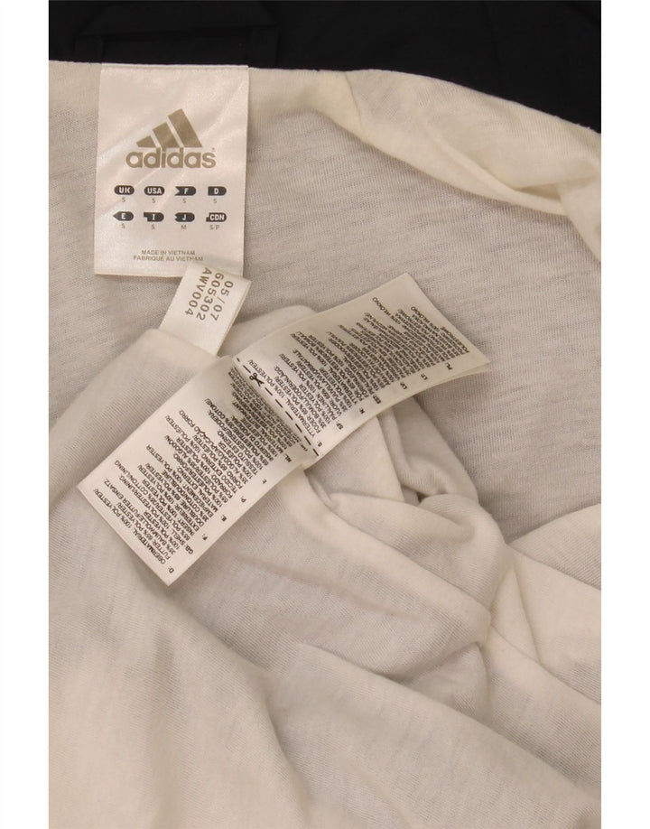 Мужской спортивный костюм Adidas, верхняя куртка, маленький темно-синий, полиэстер с цветными блоками
