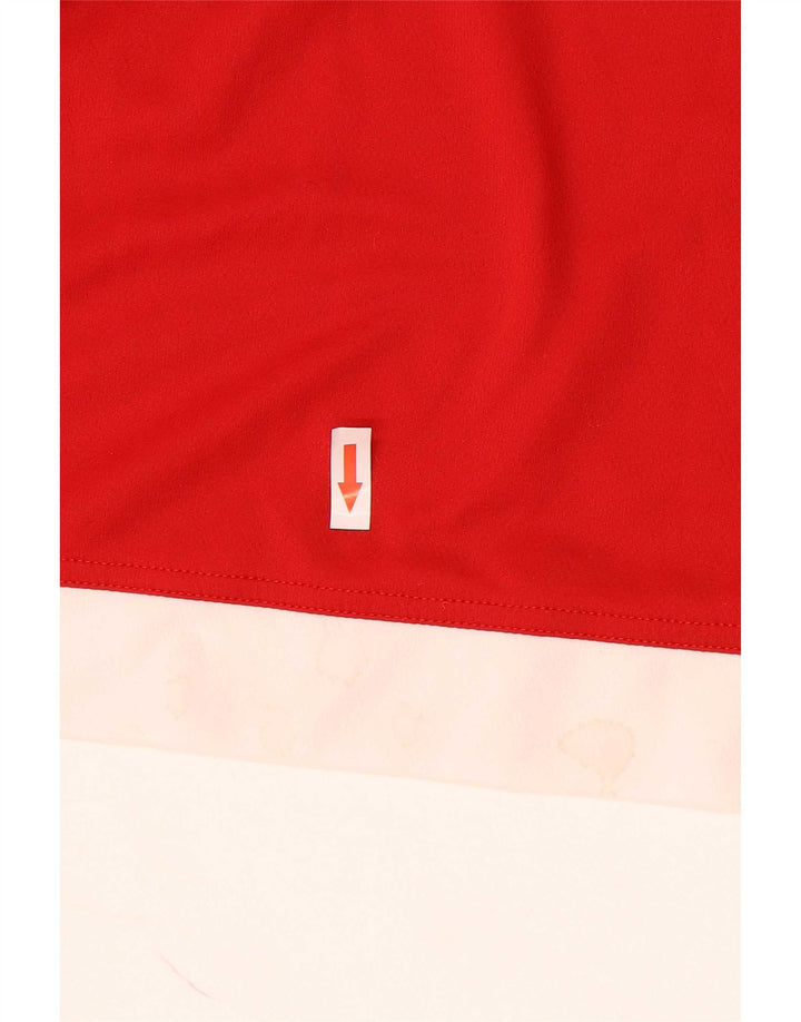 Мужские кроссовки Adidas Climalite Medium Red с цветными блоками из полиэстера