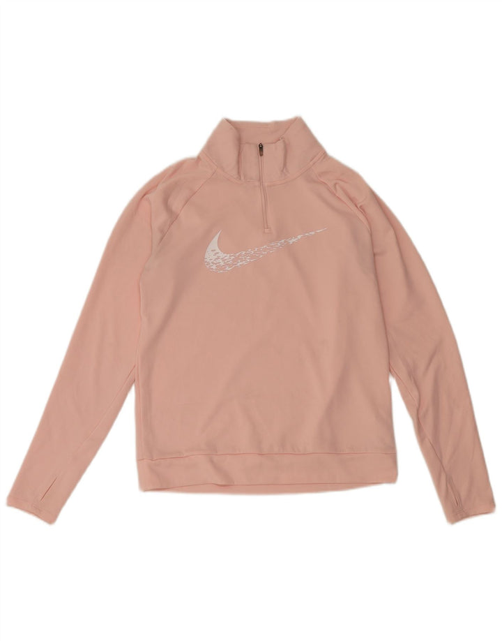 Женский спортивный костюм Oversized с графичным воротником на молнии UK 6 XS Розовый