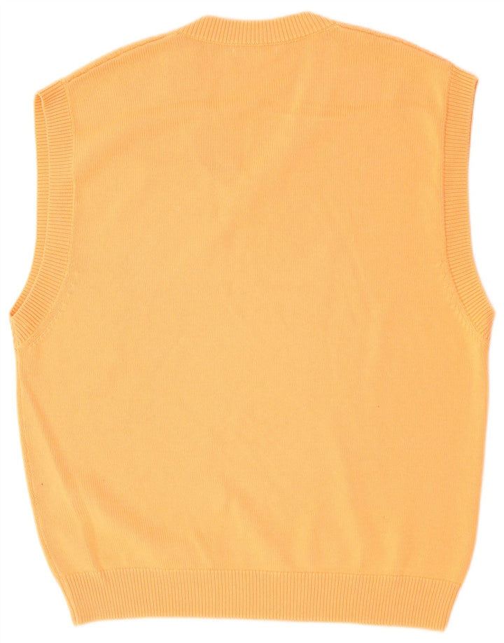 Мужская майка Zara XL, оранжевый хлопок