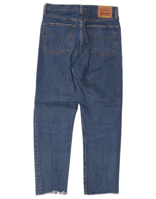 Женские прямые джинсы Levi's 501 W27 L26 синие, хлопок