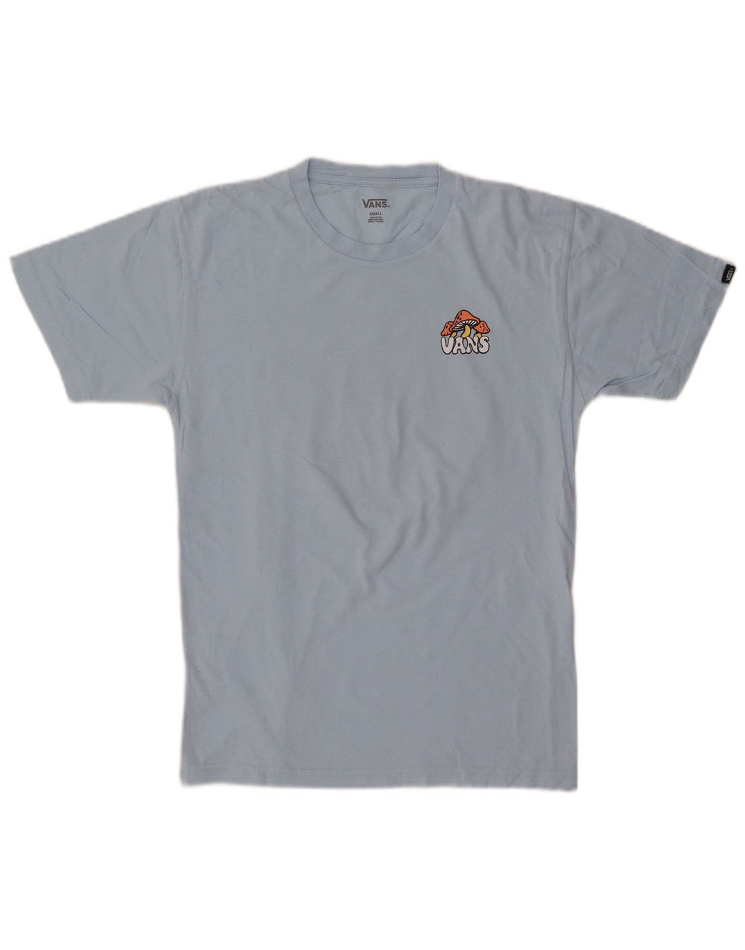 Мужская футболка с рисунком VANS, маленький синий