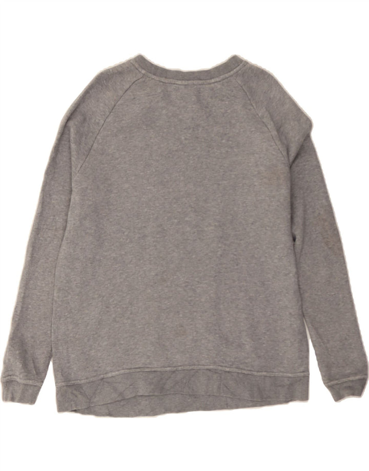 NIKE Womens Sweatshirt Jumper UK 14 Medium Grey Cotton Vintage Nike and Second-Hand Nike from Messina Hembry 