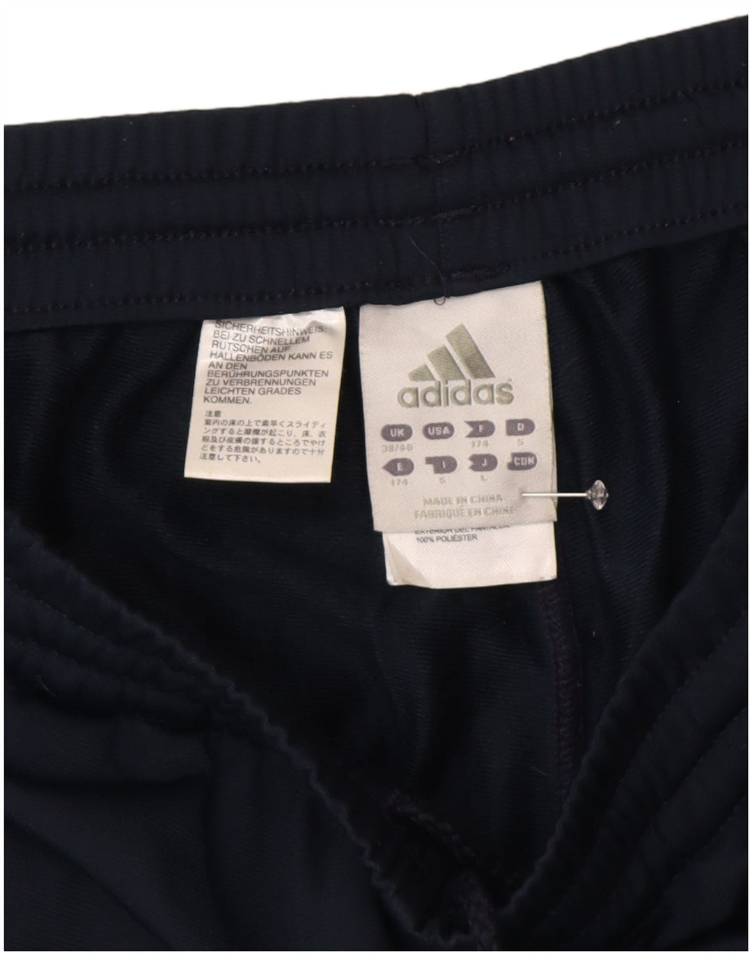 Мужские спортивные брюки ADIDAS UK 38/40 Medium Navy Blue