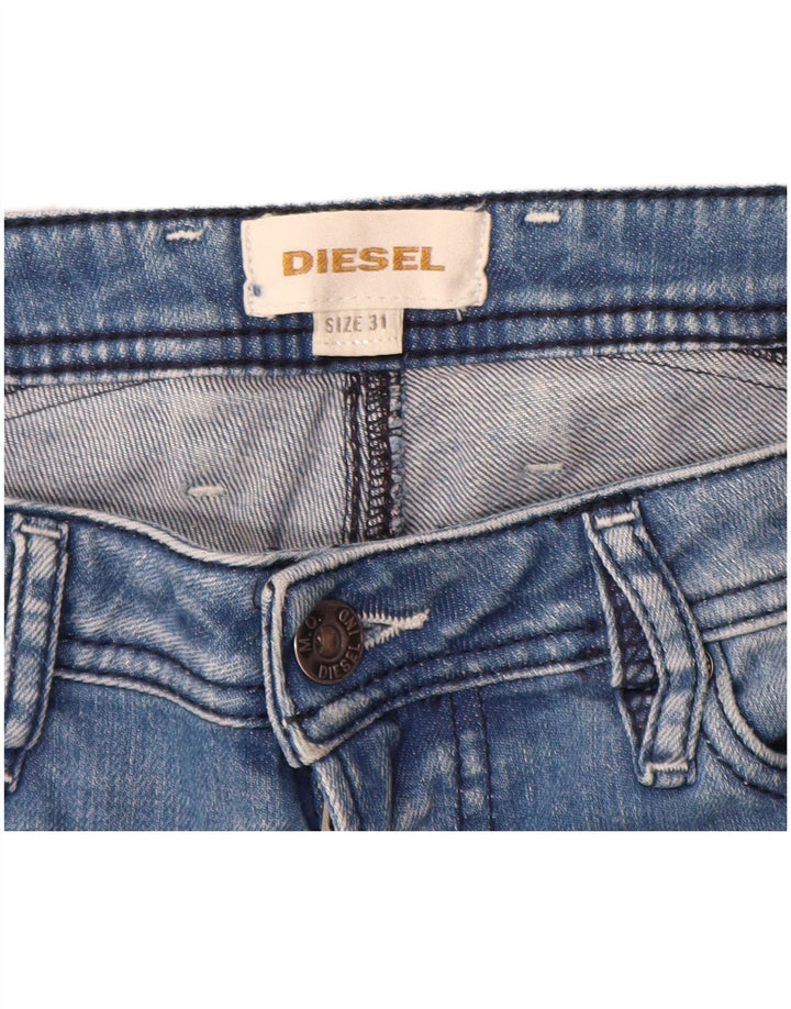 Мужские джинсовые шорты Diesel W31, средний синий, хлопок