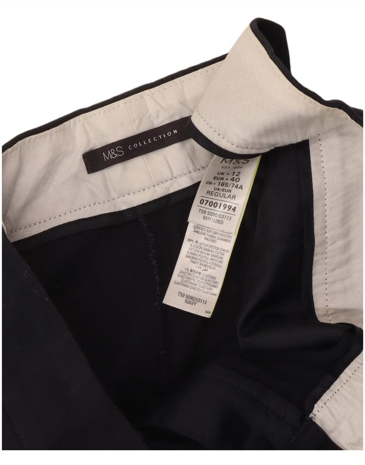 Женские капри Marks & Spencer UK 12 Medium W34 L22 Темно-синие