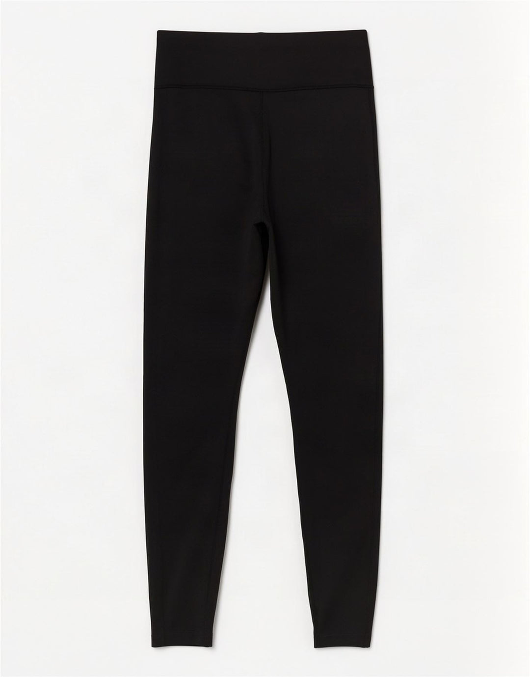 Женские укороченные леггинсы Nike Dri Fit UK 14, средний черный полиэстер