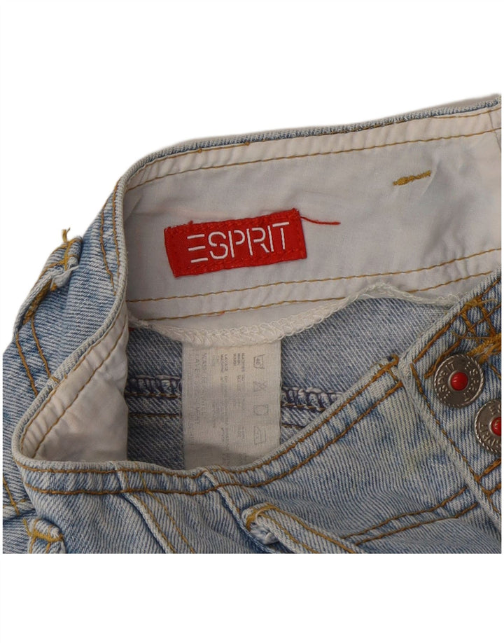 Женские джинсовые шорты Esprit W30, средний синий хлопок