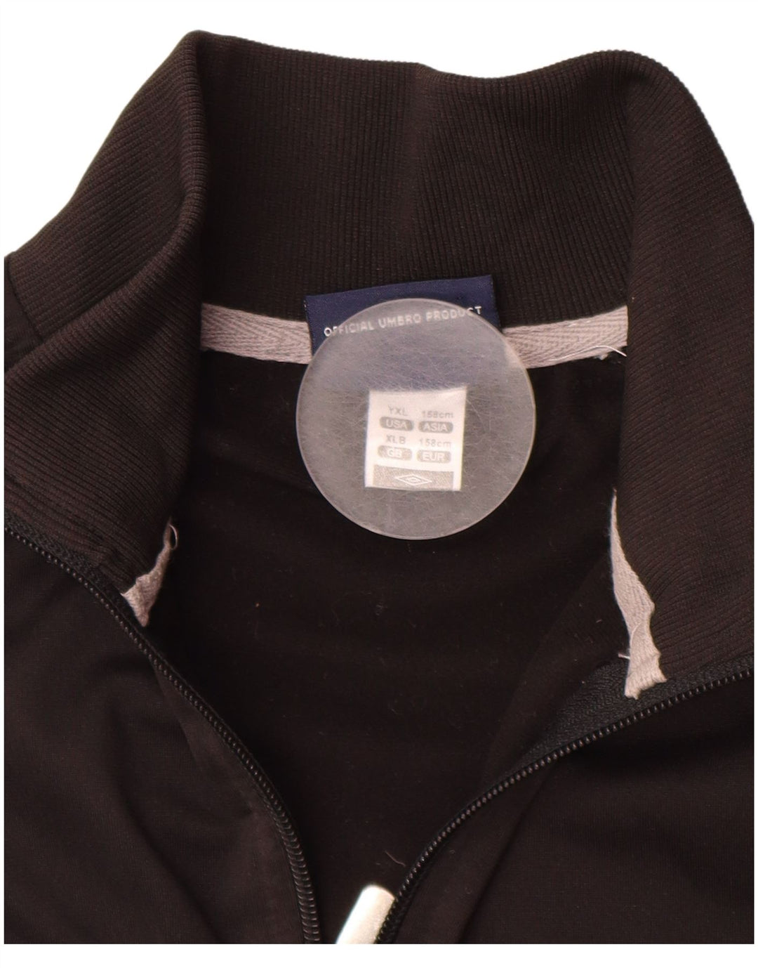 UMBRO Спортивный костюм для мальчиков, верхняя куртка 12–13 лет, XL, черный полиэстер