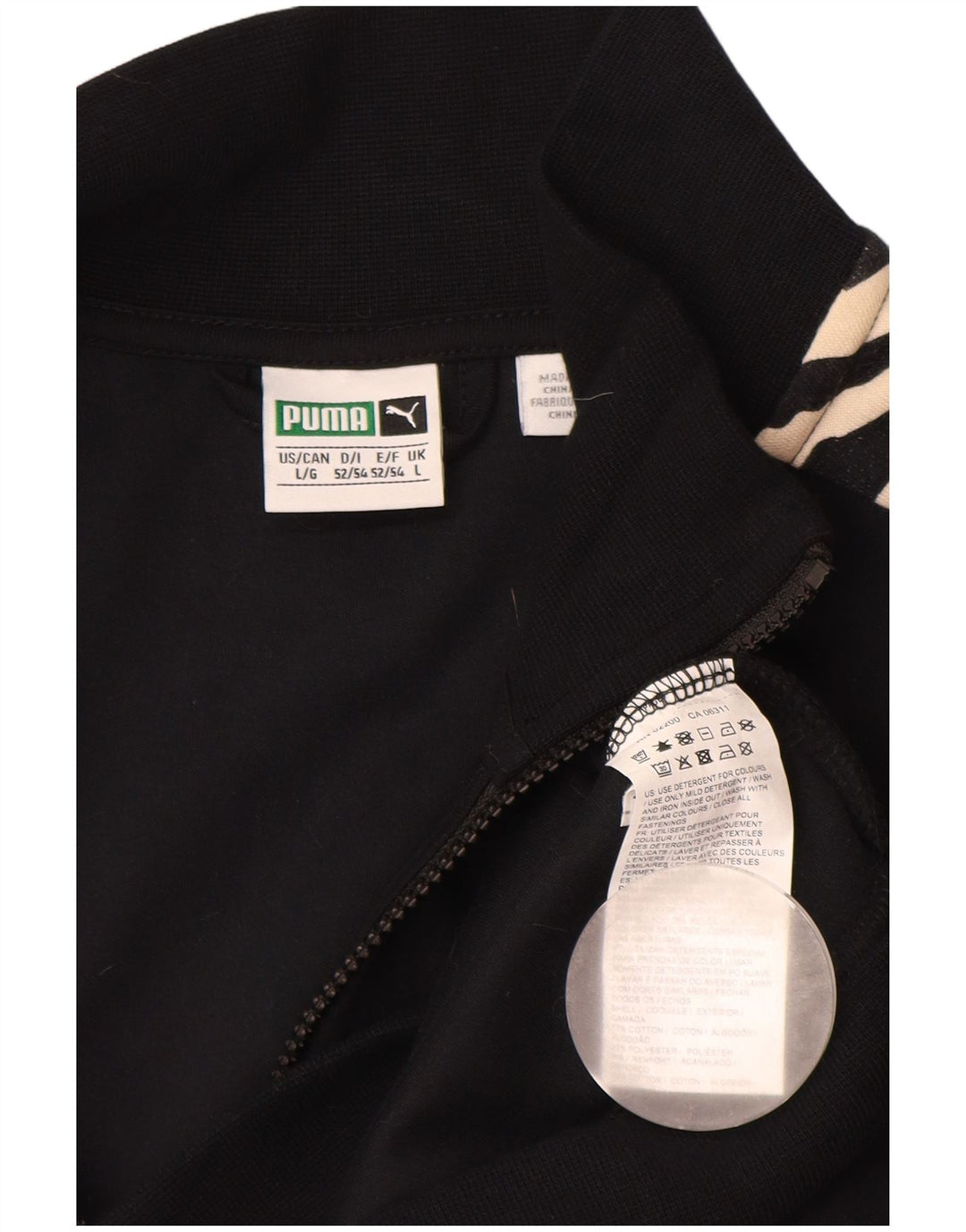 Мужской спортивный костюм Clyde PUMA, большая черная полиэстеровая куртка с животным принтом