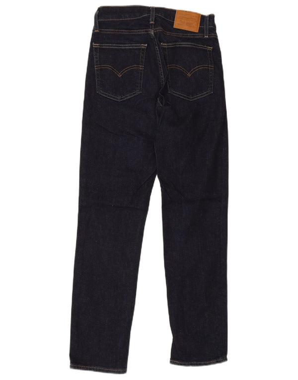 Женские прямые джинсы Levi's 724 с высокой посадкой W27 L28 Темно-синие хлопковые