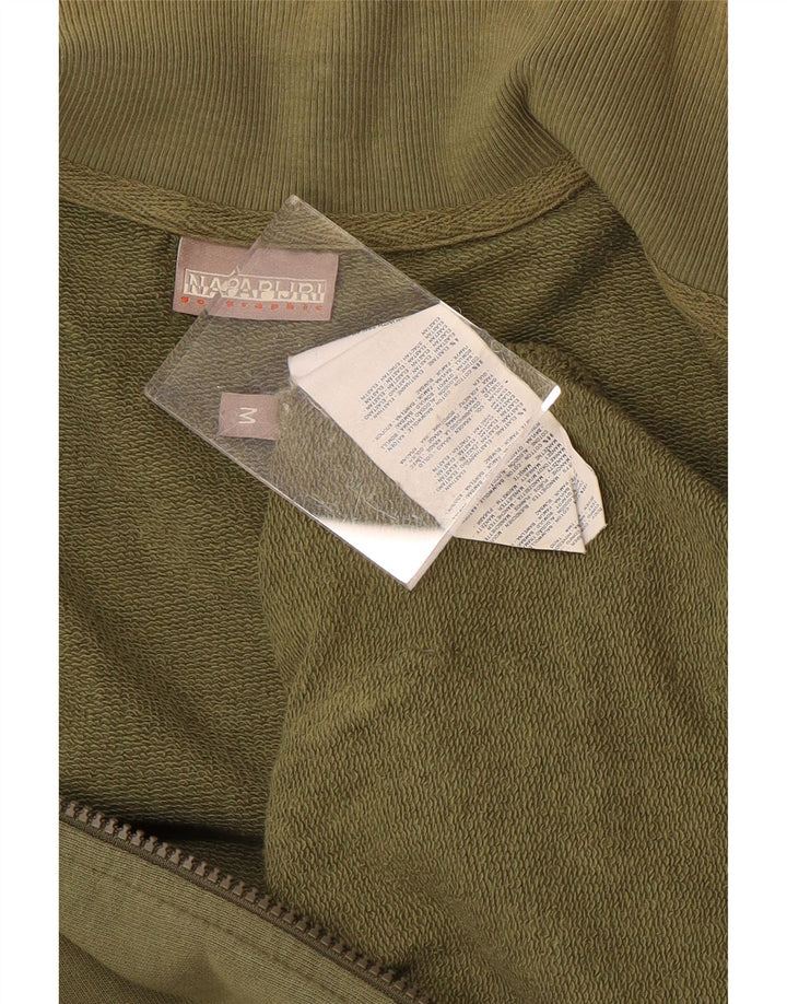 NAPAPIJRI Мужской спортивный костюм с графическим рисунком, верхняя куртка, средний цвет, хаки, хлопок