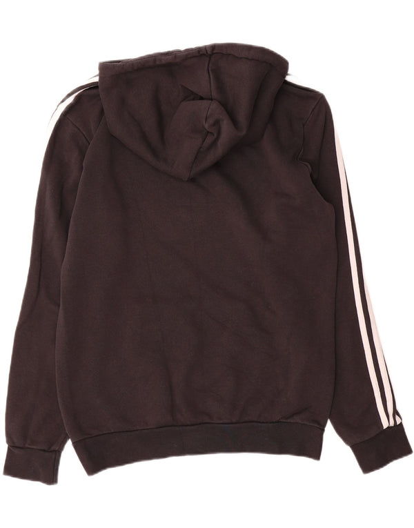 Мужской джемпер с капюшоном Adidas, маленький черный, хлопок