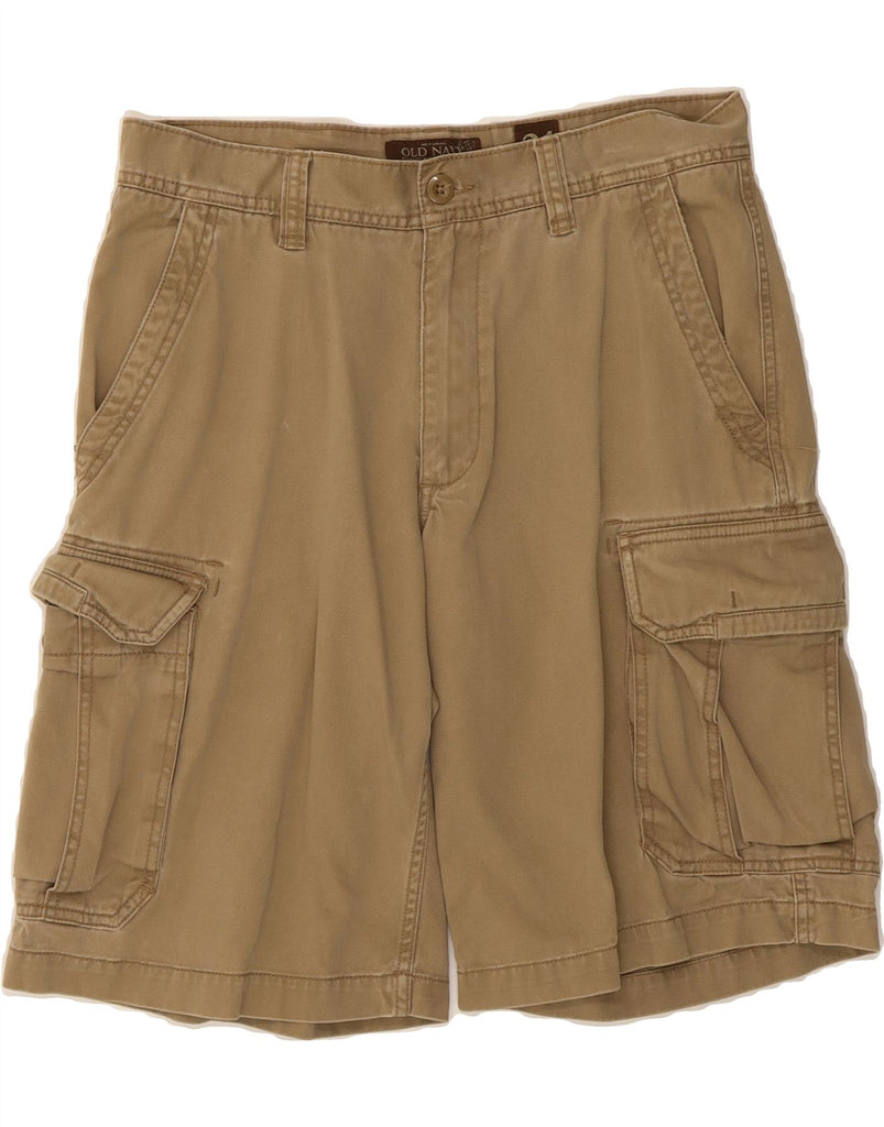 OLD NAVY Mens Cargo Shorts W31 Medium  Beige Cotton Vintage Old Navy and Second-Hand Old Navy from Messina Hembry 