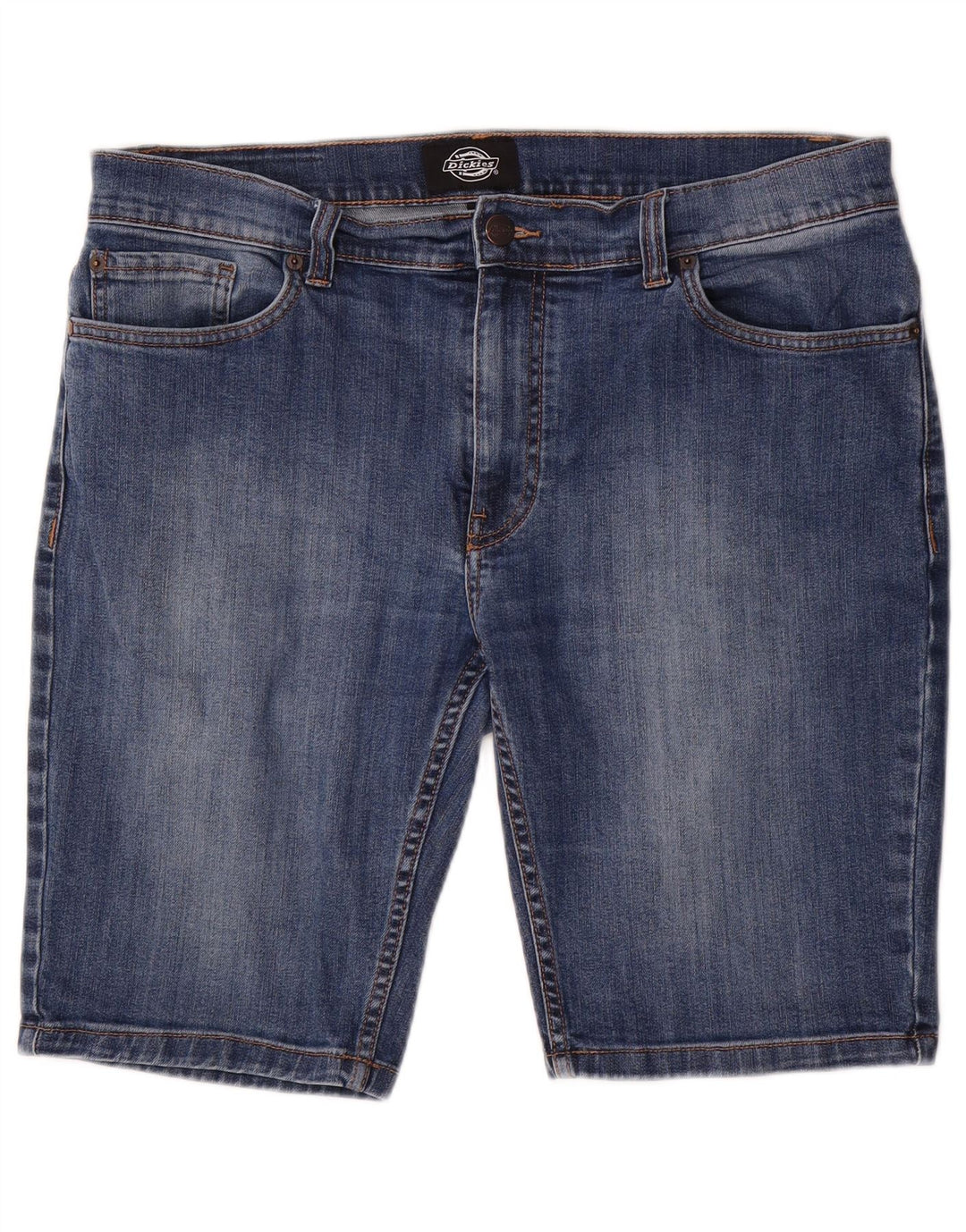 Мужские джинсовые шорты Dickies W36, большие синие, хлопок