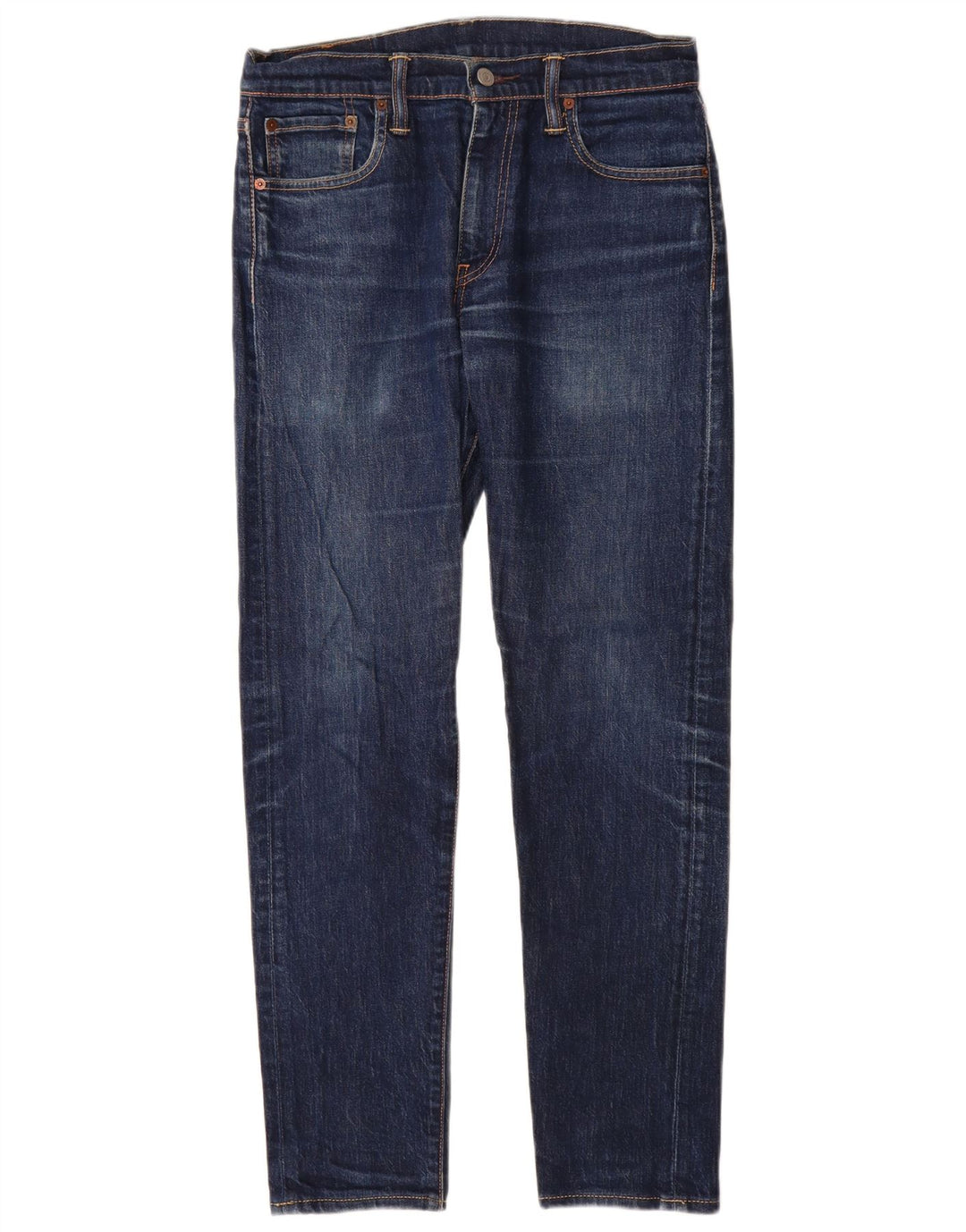 Мужские зауженные зауженные джинсы Levi's 512 W30 L30 синие, хлопок