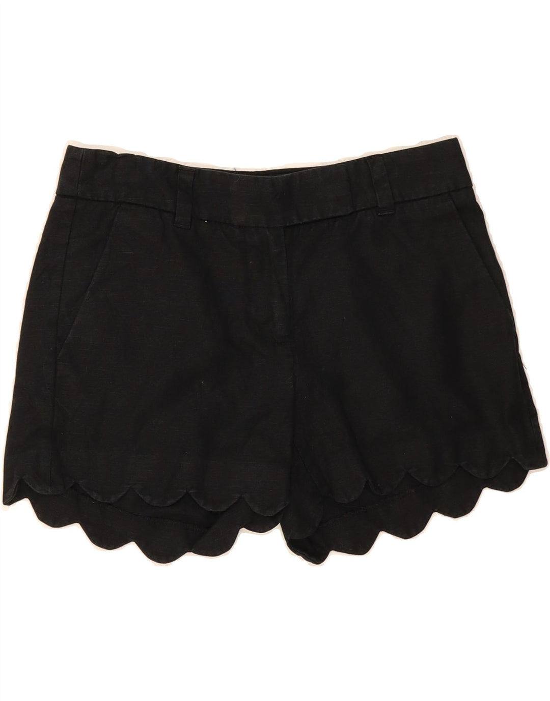 J. CREW Womens Chino Shorts US 00 2XS W28  Black Vintage J. Crew and Second-Hand J. Crew from Messina Hembry 