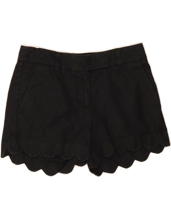 J. CREW Womens Chino Shorts US 00 2XS W28  Black Vintage J. Crew and Second-Hand J. Crew from Messina Hembry 