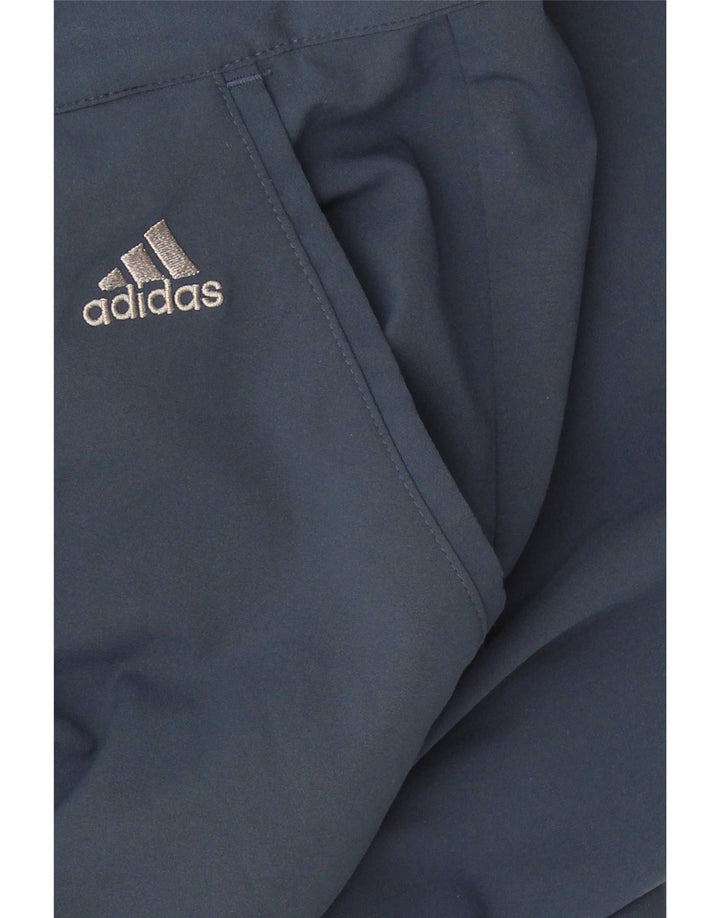 Мужские брюки-чиносы Adidas W36 L30 темно-синие из полиэстера