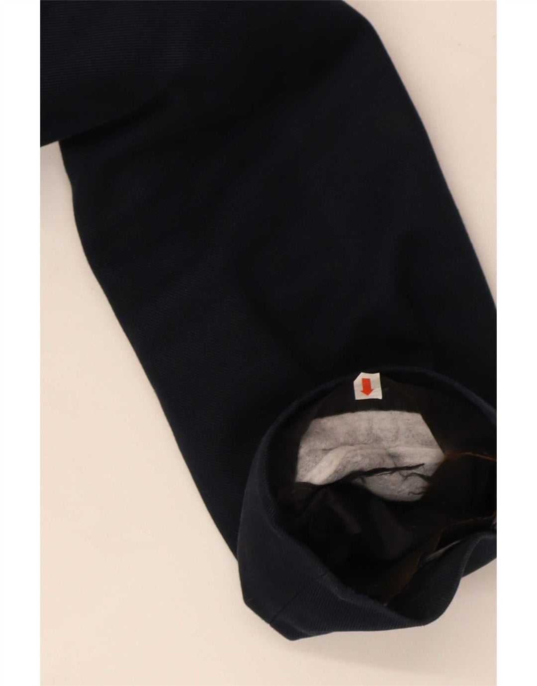 Hugo Boss Мужское пальто EU 52 XL Темно-синий хлопок