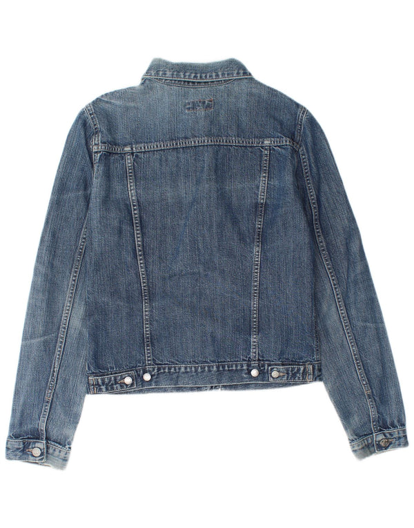 Женская джинсовая куртка Carrera UK 12, хлопок среднего синего цвета