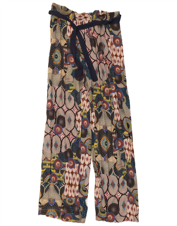 Женские брюки-шаровары Desigual с абстрактным узором EU 40 Medium W30 L31 Multic