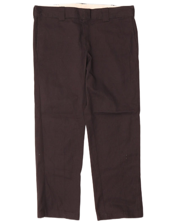 Мужские узкие прямые брюки-чинос Dickies W36 L30, черный полиэстер