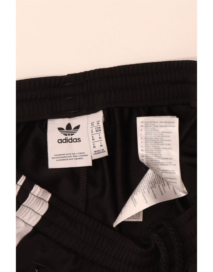 Мужские спортивные брюки ADIDAS с графическим рисунком, средний черный, полиэстер с цветными блоками