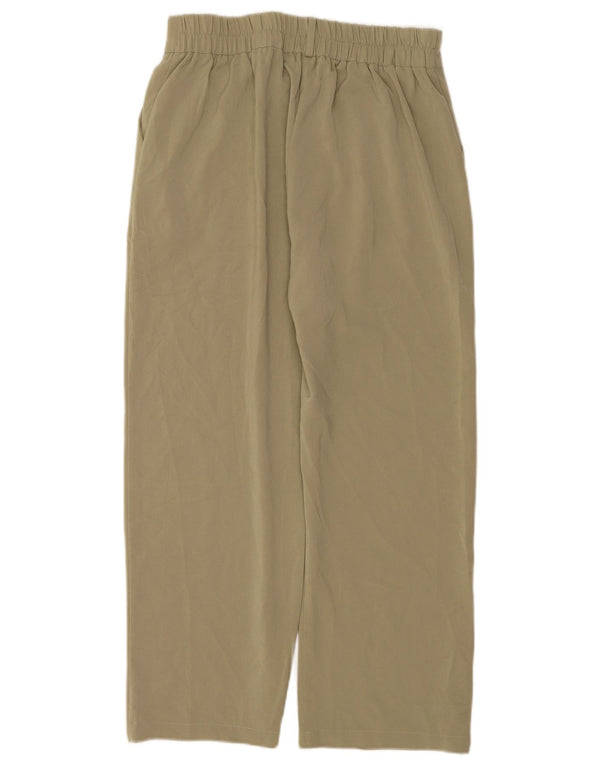 Zara Womens Straight Chino Trousers XL W36 L26 Khaki