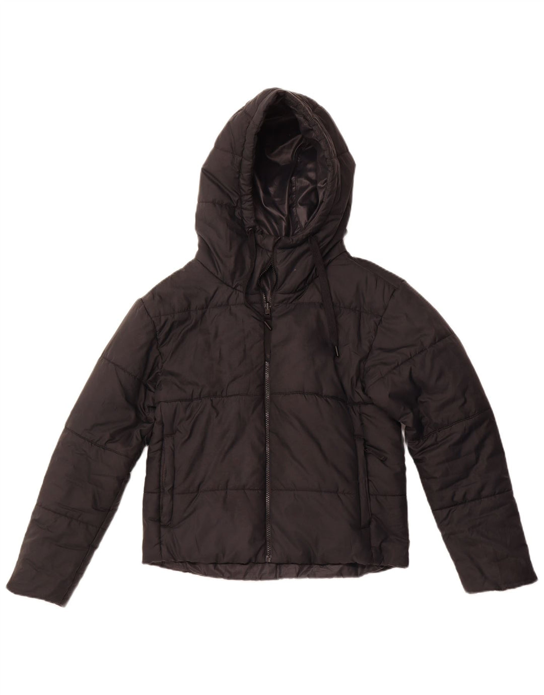 Женская двусторонняя стеганая куртка NIKE UK 10, маленький черный полиэстер