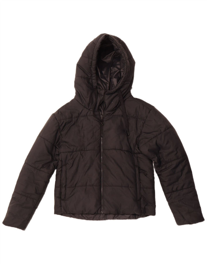 Женская двусторонняя стеганая куртка NIKE UK 10, маленький черный полиэстер