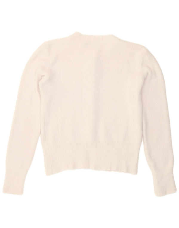 Женский кардиган Zara UK 14, большой белый