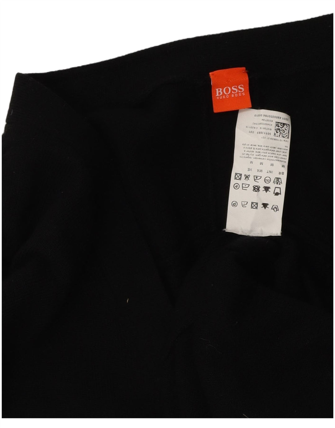 Женское облегающее платье Hugo Boss UK 12, средний черный, шерсть