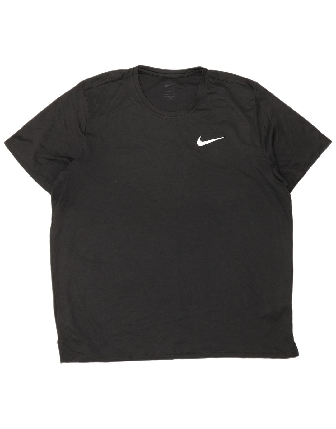 Мужская футболка NIKE Dri Fit Top XL, черный полиэстер