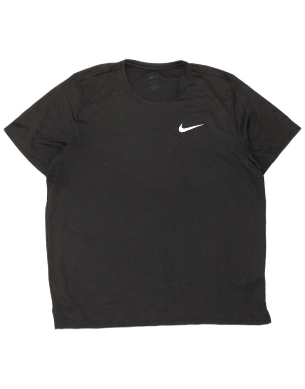 Мужская футболка NIKE Dri Fit Top XL, черный полиэстер