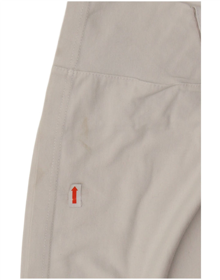 Женская футболка ADIDAS Top UK 14, большой размер, белый хлопок