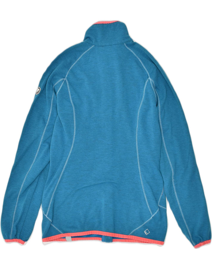 REGATTA Womens Tracksuit Top Jacket UK 10 Small Blue | Vintage Regatta | Thrift | Second-Hand Regatta | Used Clothing | Messina Hembry 