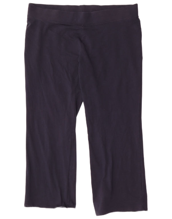 Женские спортивные брюки Marks & Spencer UK 20 2XL, темно-синие, хлопок