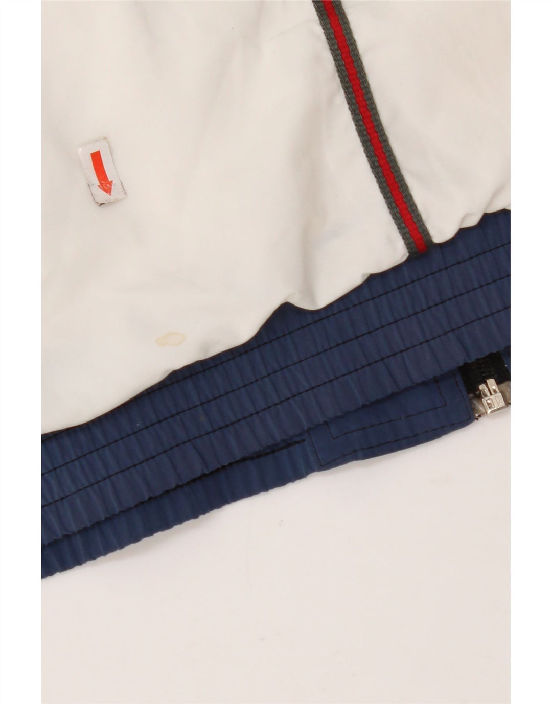 Мужской спортивный костюм LOTTO, верхняя куртка, Великобритания, 36/38, маленький белый, полиэстер с цветными блоками