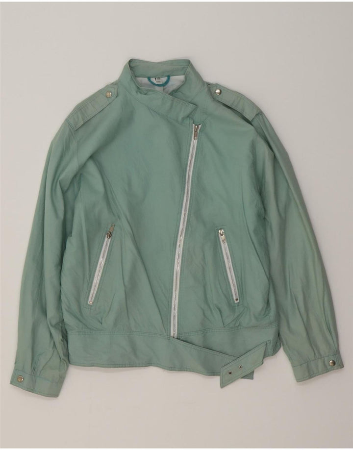 VINTAGE Womens Military Jacket UK 10 Small Green Vintage Vintage and Second-Hand Vintage from Messina Hembry 