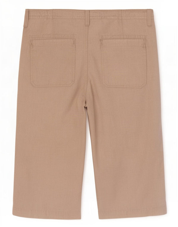Мужские шорты-бермуды Marks & Spencer Blue Harbour, большие, W36, бежевые, льняные