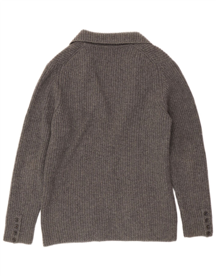 Мужской кардиган-свитер Massimo Dutti XL серый