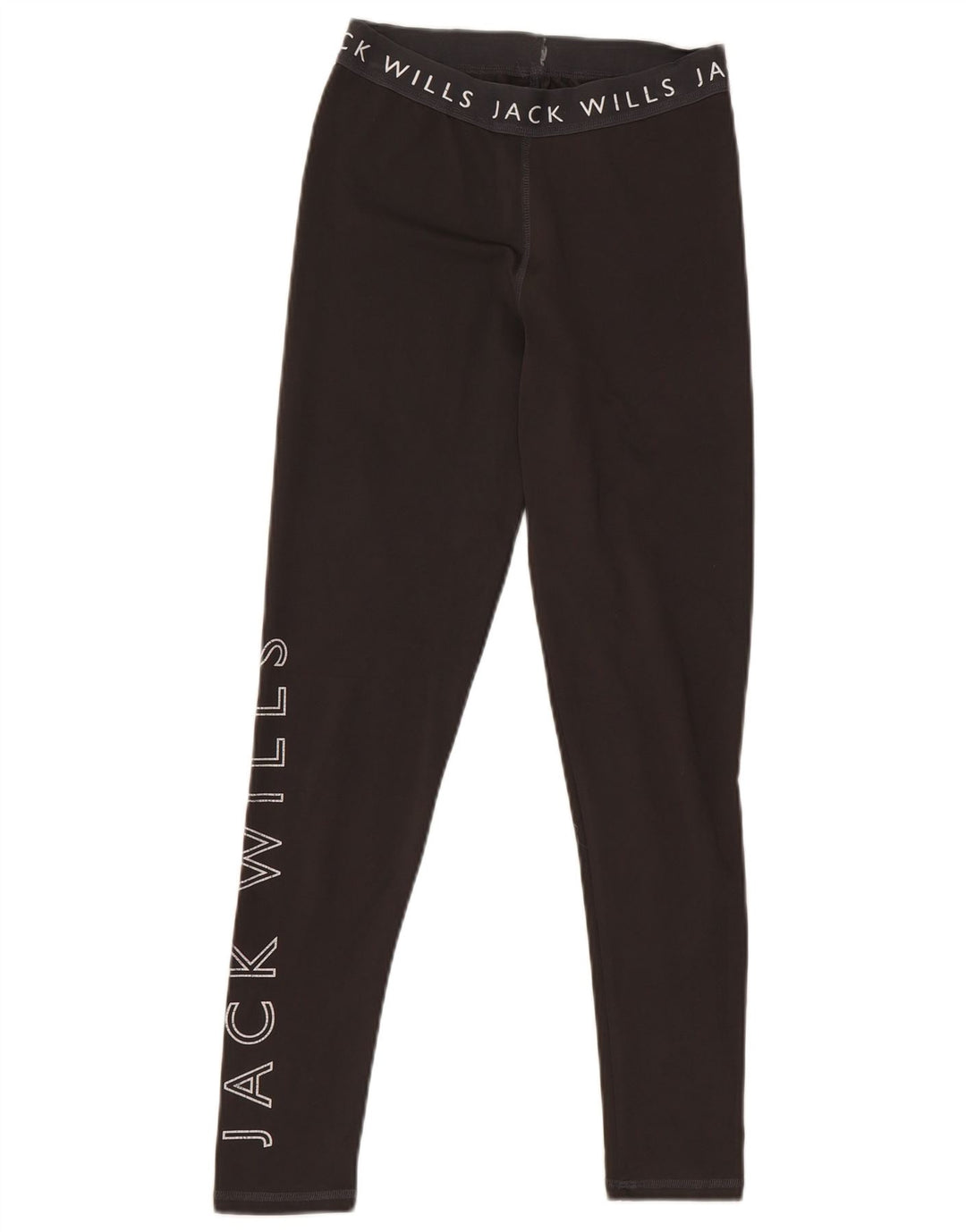 Женские леггинсы с рисунком Jack Wills UK 8, маленькие черные из полиэстера