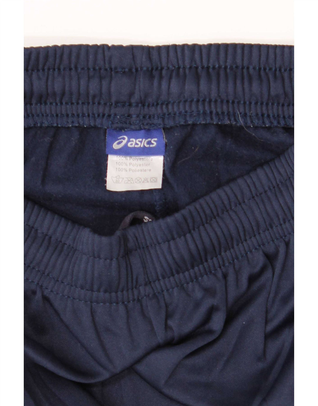 Мужские спортивные брюки Asics, брюки для бега, маленькие, темно-синие, полиэстер