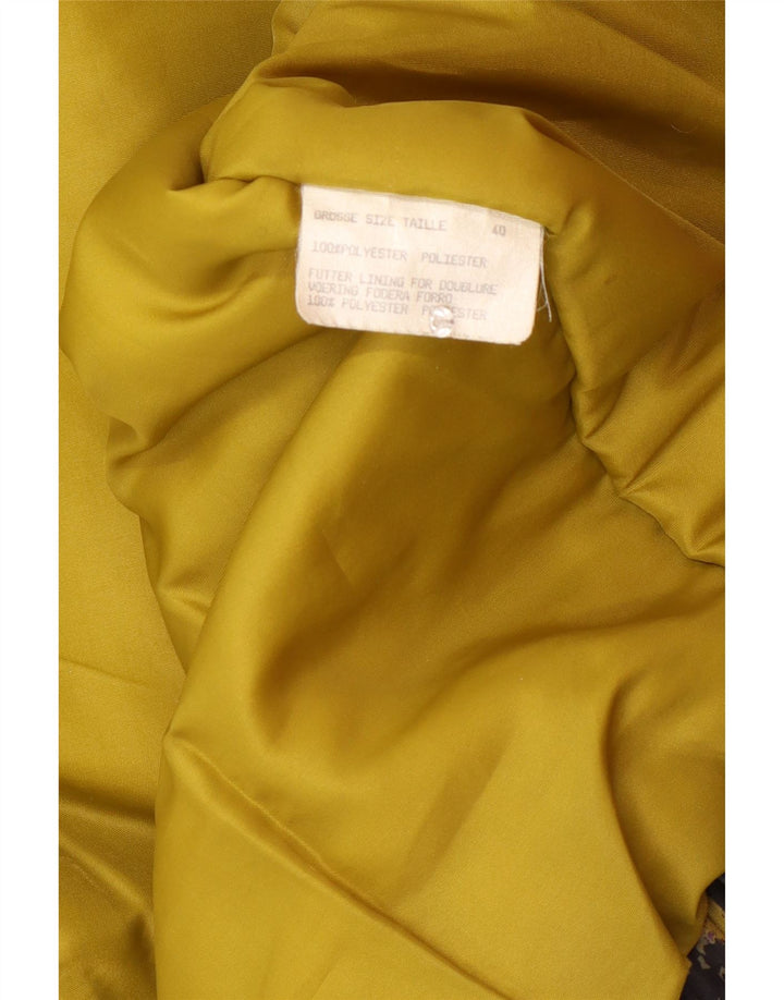 Винтажная женская ветровка EU 40, средний разноцветный геометрический узор