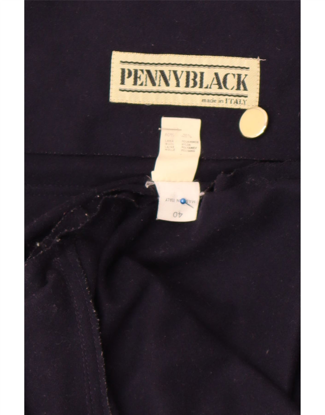 Женский пиджак оверсайз Penny Black UK 10, маленький темно-синий